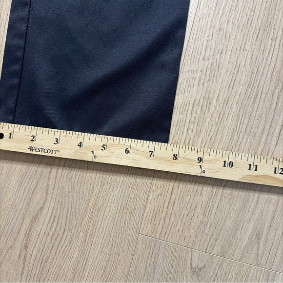 Vintage Banana Republic Nylon Cotton Blend Moto Pants Womens 2 Black Y2K Grunge - Picture 12 of 12